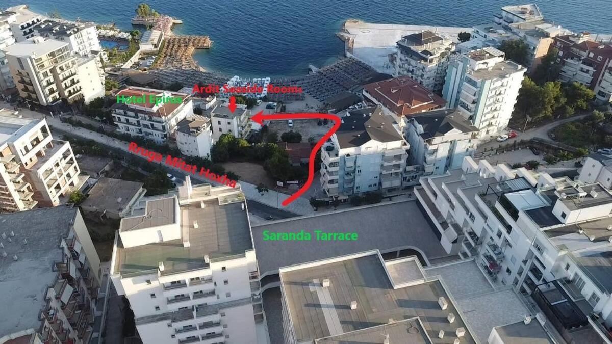 Ardit Seaside Rooms Sarandë エクステリア 写真